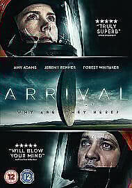 Arrival DVD (2017) Amy Adams, Villeneuve (DIR) cert 12 Englist Brand New