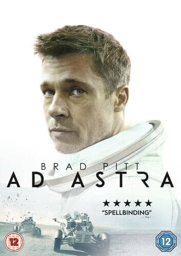 Ad Astra DVD (2020) Brad Pitt, Gray (DIR) cert 12 Englist Brand New