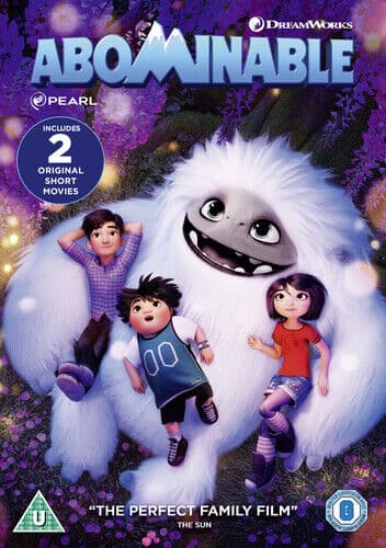 Abominable DVD (2020) Jill Culton cert U Englist Brand New