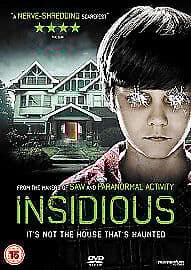 Insidious DVD (2011) Patrick Wilson, Wan (DIR) cert 15 English Brand New