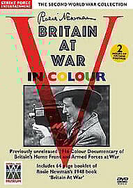 Rosie man's Britain at War in Colour DVD (2011) Rosie man cert E Englist Brand New