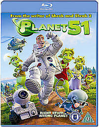 Planet 51 DVD (2010) Jorge Blanco cert U Englist Brand New