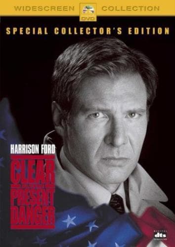 Clear and Present Danger DVD (2003) Harrison Ford, Noyce (DIR) cert 12 Englist Brand New