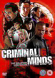 Criminal Minds: Season 6 DVD (2011) Shemar Moore cert 15 6 discs Englist Brand New