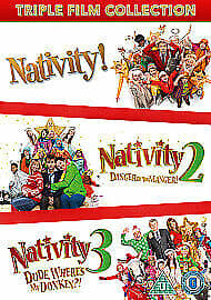 Nativity 1-3 DVD (2015) Martin Freeman, Isitt (DIR) cert U 3 discs Englist Brand New