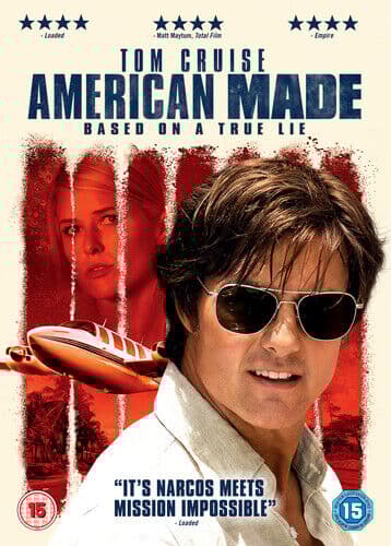 American Made DVD (2017) Tom Cruise, Liman (DIR) Englist Brand New