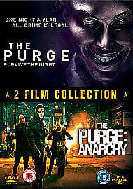 The Purge/The Purge: Anarchy DVD (2014) Lena Headey, DeMonaco (DIR) cert 15 2 Englist Brand New