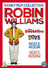 Robin Williams Collection DVD (2014) Robin Williams, Columbus (DIR) cert PG 4 Englist Brand New