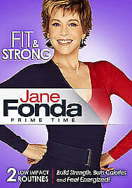 Jane Fonda: Prime Time Fit and Strong DVD (2010) Jane Fonda cert E Englist Brand New