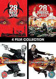 28 Days Later/28 Weeks Later/The Transporter/The Transporter 2 DVD (2013) Jason Englist Brand New