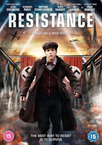 Resistance DVD (2020) Jesse Eisenberg, Jakubowicz (DIR) cert 15 Englist Brand New
