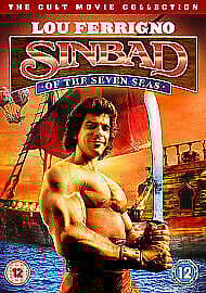 Sinbad of the Seven Seas DVD (2016) Lou Ferrigno, Castellari (DIR) cert 12 Englist Brand New