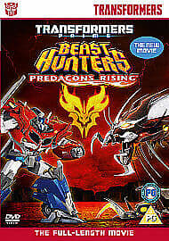 Transformers Prime Beast Hunters - Predacons Rising DVD (2015) Vinton Heuck Englist Brand New