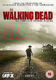The Walking Dead: The Complete Second Season DVD (2012) Andrew Lincoln cert 18 Englist Brand New
