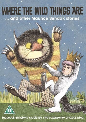 Where the Wild Things Are DVD (2007) Maurice Sendak cert U Englist Brand New