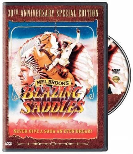 Blazing Saddles DVD (2004) Cleavon Little, Brooks (DIR) cert 15 Englist Brand New
