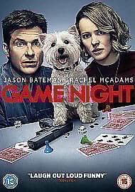 Game Night DVD (2018) Jason Bateman, Daley (DIR) cert 15 Englist Brand New