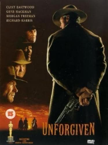 Unforgiven DVD (1998) Clint Eastwood cert 15 Englist Brand New