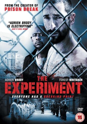 The Experiment DVD (2010) Adrien Brody, Scheuring (DIR) cert 15 Englist Brand New