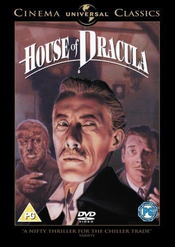 House of Dracula DVD (2011) Onslow Stevens, Kenton (DIR) cert PG Englist Brand New