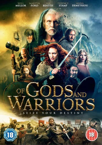 Of Gods and Warriors DVD (2018) Terence Stamp, Hughes (DIR) cert 18 Englist Brand New