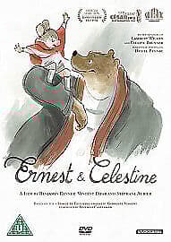 Ernest and Celestine DVD (2013) Stéphane Aubier cert U Englist Brand New
