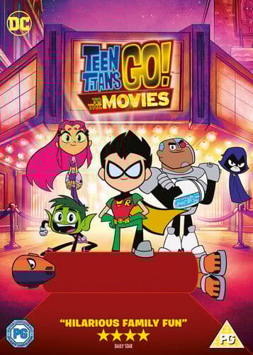 Teen Titans Go! To the Movies DVD (2018) Aaron Horvath cert PG Englist Brand New
