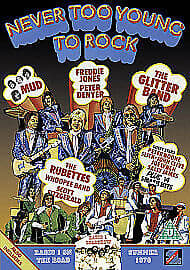 Never Too Young to Rock DVD (2012) Peter Denyer, Abey (DIR) cert U English Brand New