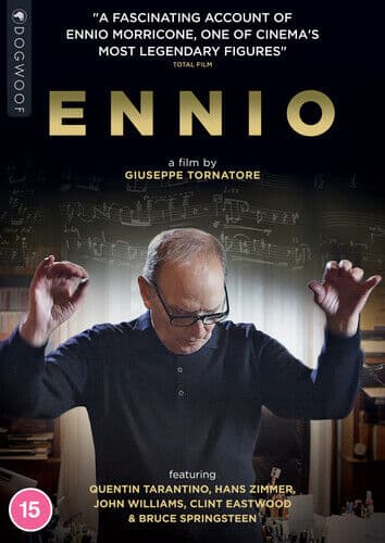 Ennio - The Maestro DVD (2022) Giuseppe Tornatore cert 15 Englist Brand New