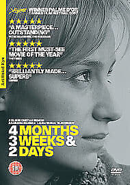 4 Months, 3 Weeks and 2 Days DVD (2008) Anamaria Marinca, Mungiu (DIR) cert 15 English Brand New