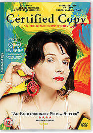 Certified Copy DVD (2011) Juliette Binoche, Kiarostami (DIR) cert 12 English Brand New
