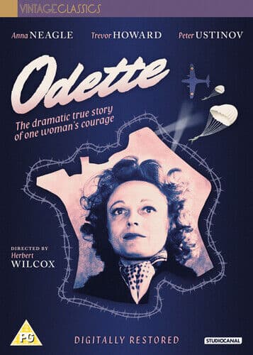 Odette DVD (2019) Anna Neagle, Wilcox (DIR) cert PG English Brand New