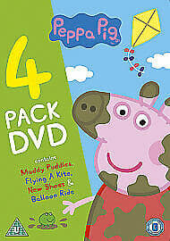 Peppa Pig: The Muddy Puddles Collection DVD (2014) Phil Davies cert U 4 discs Englist Brand New
