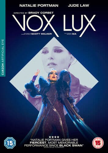 Vox Lux DVD (2019) Natalie Portman, Corbet (DIR) cert 15 English Brand New