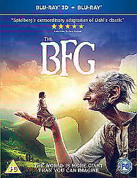 The BFG DVD (2016) Mark Rylance, Spielberg (DIR) cert PG 2 discs English Brand New
