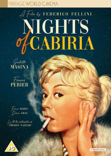 Nights of Cabiria DVD (2020) Giulietta Masina, Fellini (DIR) cert PG English Brand New