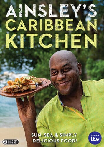 Ainsley's Caribbean Kitchen DVD (2019) Ainsley Harriott cert E 3 discs Englist Brand New