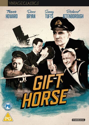Gift Horse DVD (2022) Trevor Howard, Bennett (DIR) cert PG English Brand New