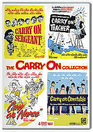 Carry On: Volume 1 DVD (2008) William Hartnell, Thomas (DIR) cert PG 4 discs Englist Brand New