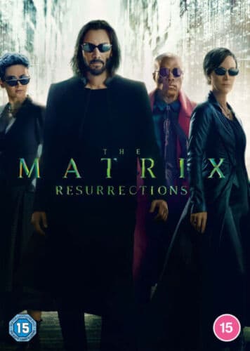The Matrix Resurrections DVD (2022) Keanu Reeves, Wachowski (DIR) cert 15 English Brand New