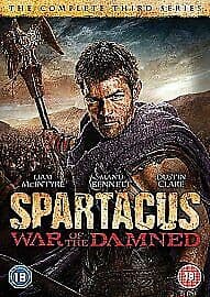 Spartacus - War of the Damned DVD (2013) Liam McIntyre cert 18 4 discs Englist Brand New