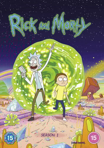 Rick and Morty: Season 1 DVD (2021) Dan Harmon cert 15 2 discs Englist Brand New
