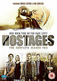 Hostages: The Complete Season Two DVD (2017) Jonah Lotan cert 15 4 discs English Brand New