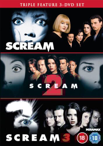 Scream Trilogy DVD (2020) David Arquette, Craven (DIR) cert 18 3 discs English Brand New