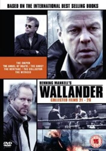 Wallander: Collected Films 21-26 DVD (2014) Krister Henriksson cert tc 3 discs Englist Brand New