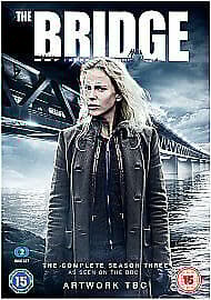 The Bridge: The Complete Season Three DVD (2015) Sofia Helin cert 15 4 discs Englist Brand New
