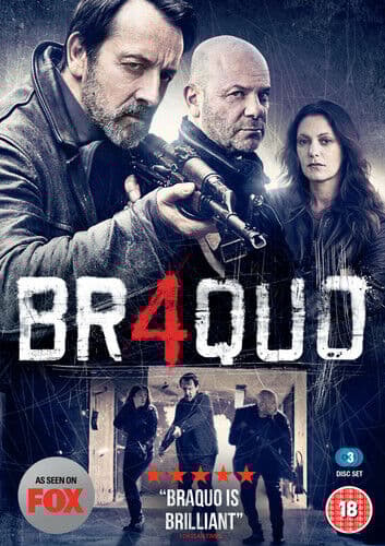 Braquo: The Complete Season Four DVD (2016) Jean-Hugues Anglade cert 18 3 discs Englist Brand New