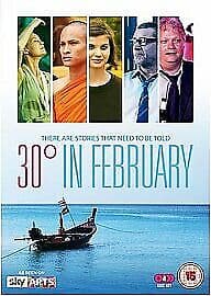30 Degrees in February DVD (2015) Maria Lundqvist cert 15 4 discs Englist Brand New