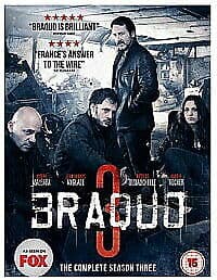 Braquo: The Complete Season Three DVD (2014) Jean-Hugues Anglade, Marchal (DIR) Englist Brand New