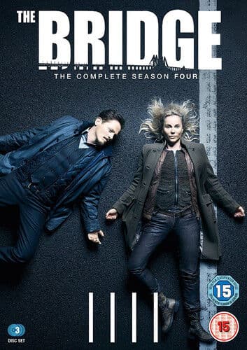 The Bridge: The Complete Season Four DVD (2018) Sofia Helin cert 15 3 discs Englist Brand New